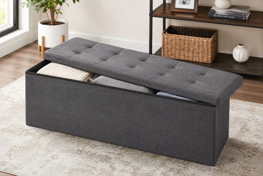 Storage Ottoman Bench