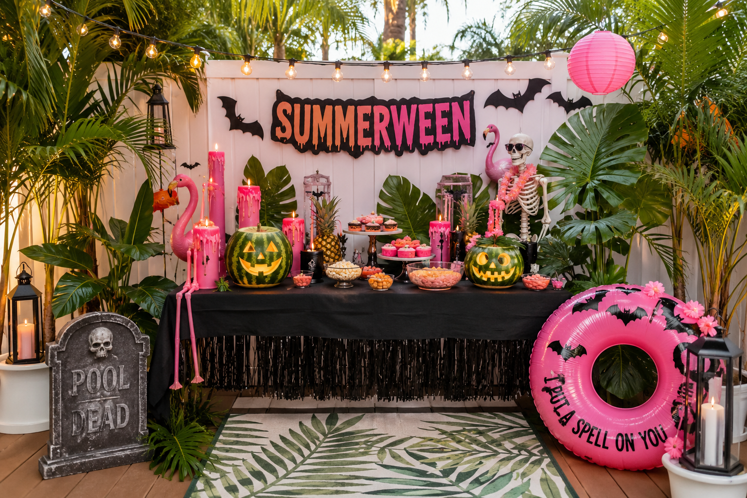 Summerween decor ideas