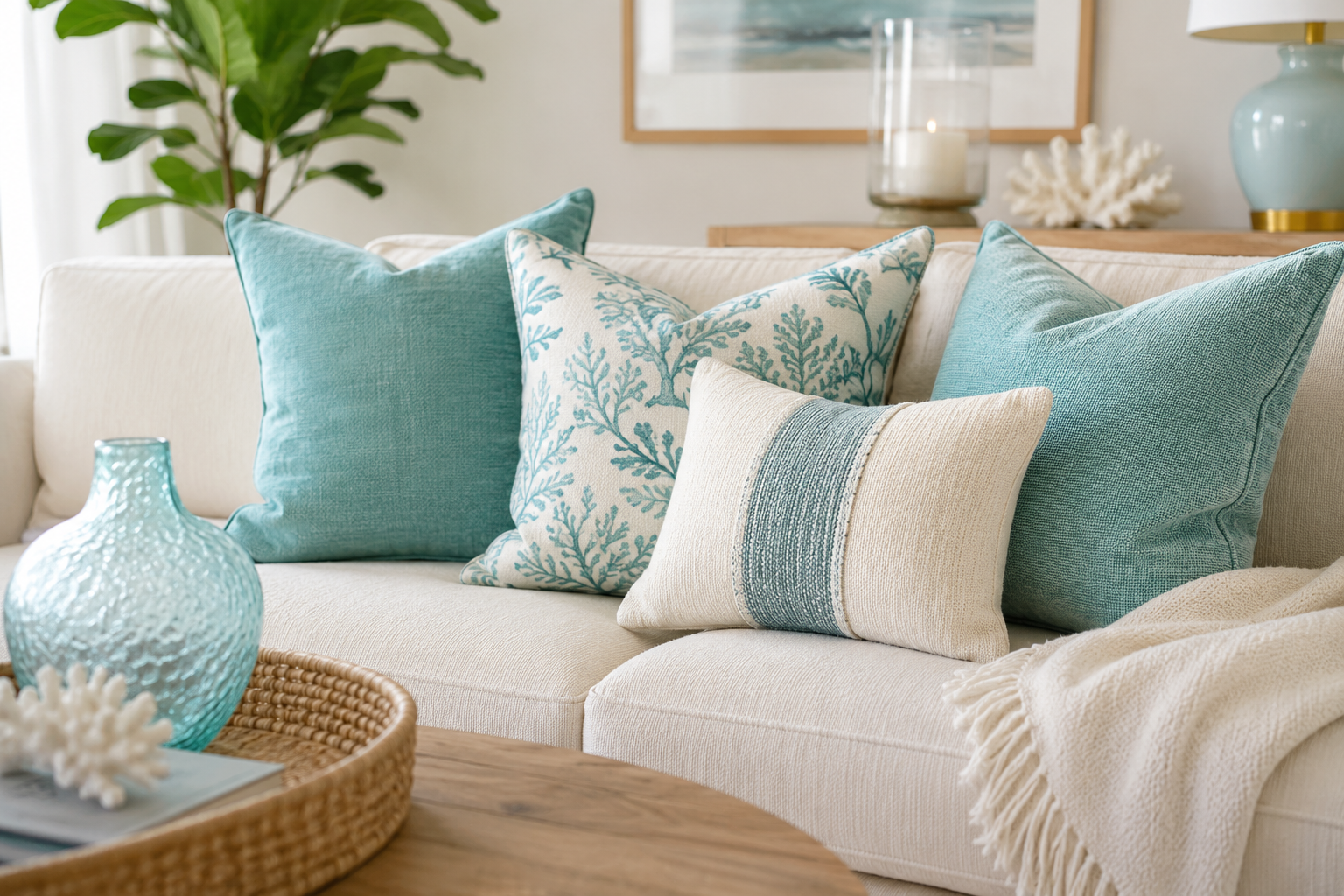 Aquamarine Home Decor Ideas