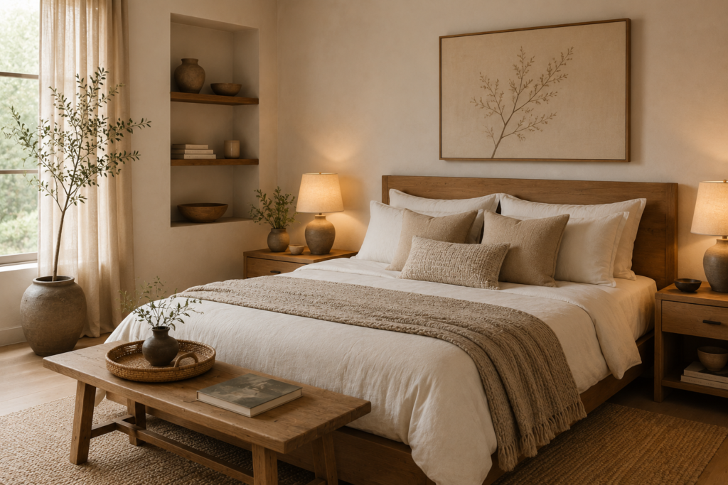 warm minimalism decor ideas