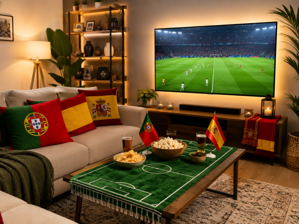 Portugal vs Spain watch party ideas