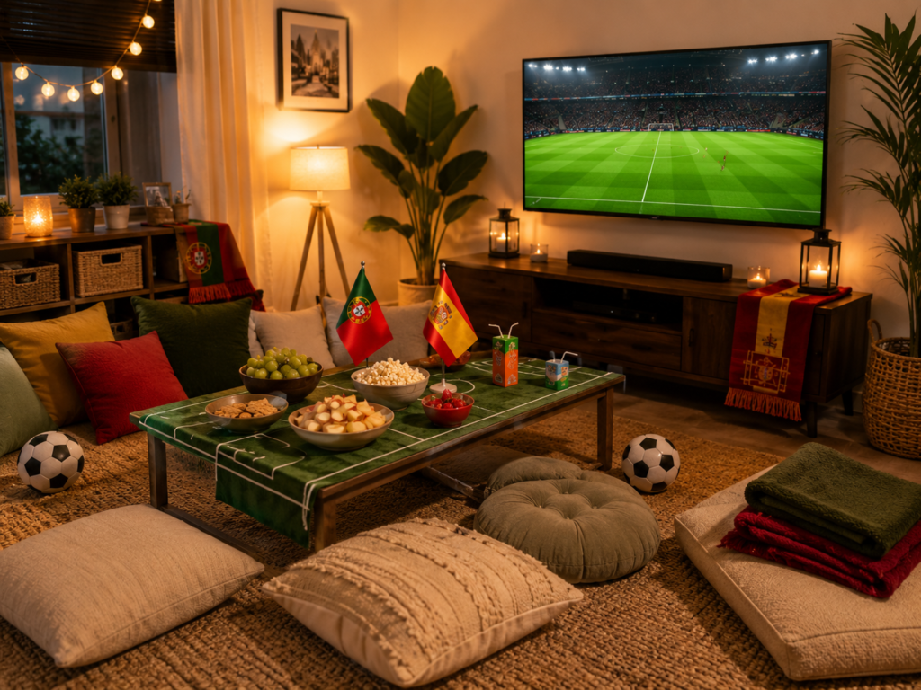 Portugal vs Spain watch party ideas