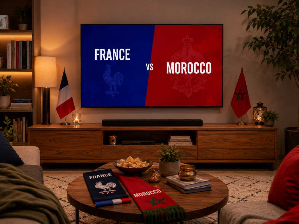 France vs Morocco watch party ideas