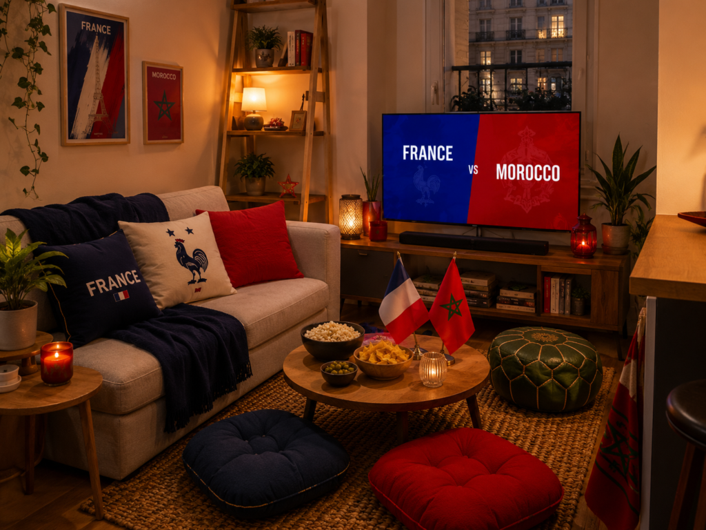 France vs Morocco watch party ideas